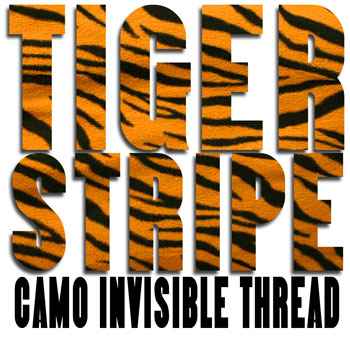 (image for) Invisible Thread - Tiger Stripe - White